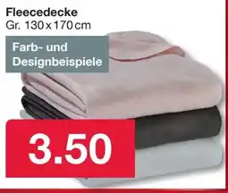 Woolworth Fleecedecke Angebot