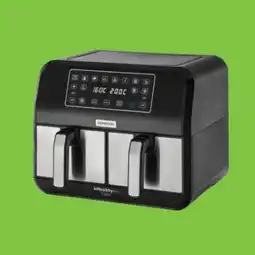 0815 Kenwood kHealthy Fry Twin Air Fryer HFM20.000MB Angebot