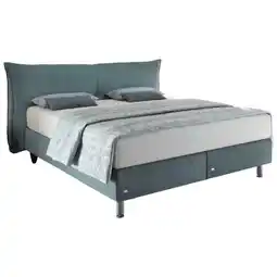 XXXLutz Boxspringbett 160/200 cm in Blau Angebot