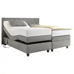 XXXLutz Boxspringbett 200/200 cm in Grau Angebot