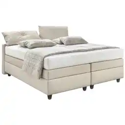 XXXLutz Boxspringbett 200/200 cm in Taupe Angebot