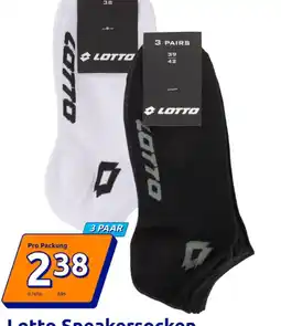 Action Lotto Sneakersocken Angebot