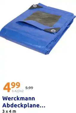 Action Werckmann abdeckplane Angebot