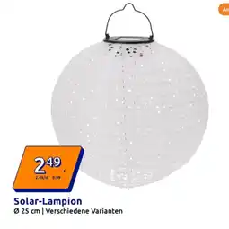 Action Solar-lampion Angebot