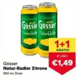 MPreis Gösser natur-radler zitrone Angebot