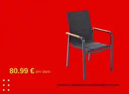 Hellweg Haveson Stapelsessel Montenegro schwarz Angebot