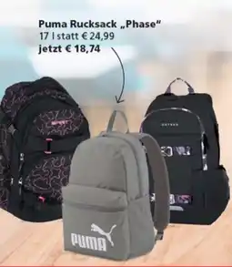 Pagro Diskont Puma rucksack,,phase Angebot