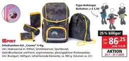 Pagro Diskont Schultaschen-set „cosmo" 6-tlg Angebot