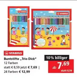 Pagro Diskont STABILO Buntstifte,,Trio Dick Angebot