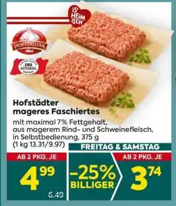 Billa Hofstädter mageres Faschiertes Angebot
