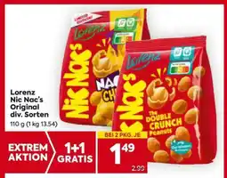 Billa Lorenz Nic Nac’s Original div. Sorten Angebot