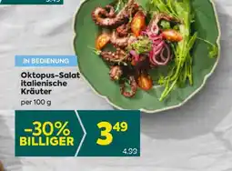 Billa Oktopus-Salat italienische Kräuter Angebot
