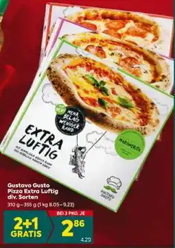 Billa Gustavo Gusto Pizza Extra Luftig div. Sorten Angebot