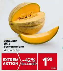 Billa SunLucar süße Zuckermelone Angebot