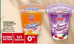 Billa Schärdinger Joghurttraum div. Sorten Angebot