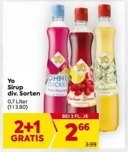 Billa Yo Sirup div. Sorten Angebot