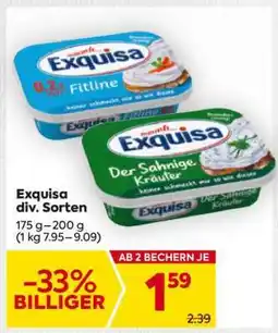 Billa Exquisa div. Sorten Angebot