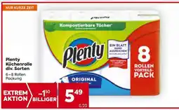 Billa Plenty Küchenrolle div. Sorten Angebot