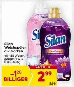 Billa Silan Weichspüler div. Sorten Angebot