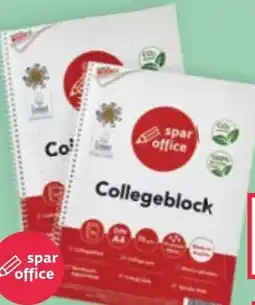 Maximarkt Spar Office Collegeblock A4 Angebot