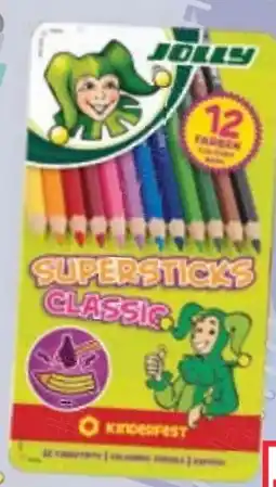 Maximarkt Jolly Farbstifte Supersticks Classic Angebot