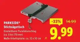 Lidl PARKSIDE Stichsägetisch Angebot
