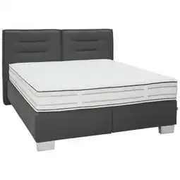 XXXLutz Boxspringbett 180/200 cm in Grau Angebot