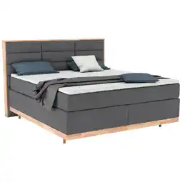 XXXLutz Boxspringbett 200/200 cm in Anthrazit Angebot