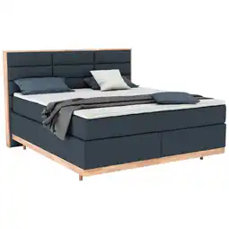 XXXLutz Boxspringbett 200/200 cm in Blau Angebot