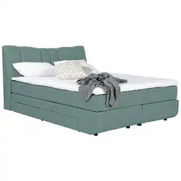 XXXLutz Boxspringbett 180/200 cm in Türkis Angebot