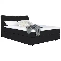 XXXLutz Boxspringbett 180/200 cm in Schwarz Angebot