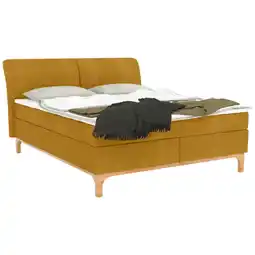 XXXLutz Boxspringbett 180/200 cm in Gelb Angebot