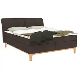 XXXLutz Boxspringbett 180/200 cm in Dunkelbraun Angebot