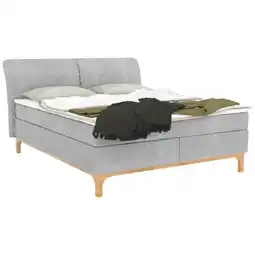 XXXLutz Boxspringbett 180/200 cm in Grau Angebot