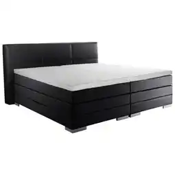 XXXLutz Boxspringbett 180/200 cm in Schwarz Angebot