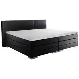 XXXLutz Boxspringbett 200/200 cm in Schwarz Angebot