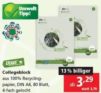 Pagro Diskont Collegeblock Angebot