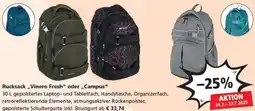 Pagro Diskont Rucksack,,Vinero Fresh" oder Campus Angebot