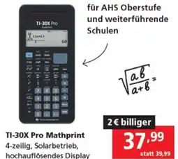 Pagro Diskont TI-30X Pro Mathprint Angebot