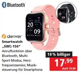 Pagro Diskont denver Smartwatch SWC-156 Angebot