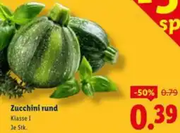 Lidl Zucchini rund Angebot