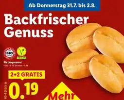 Lidl Bio Langsemmel Angebot