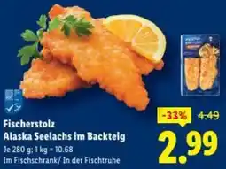 Lidl Fischerstolz Alaska Seelachs im Backteig Angebot