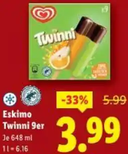 Lidl Eskimo Twinni 9er Angebot