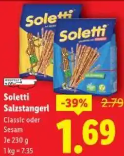 Lidl Soletti Salzstangerl Angebot