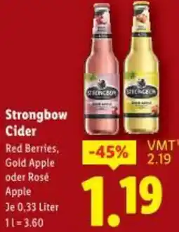 Lidl Strongbow Cider Angebot