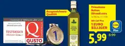 Lidl Primadonna Natives Olivenöl extra Angebot
