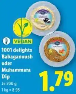 Lidl 1001 delights Babaganoush oder Muhammara Dip Angebot