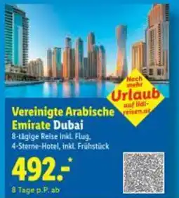 Lidl Vereinigte Arabischereisen.at Emirate Dubai Angebot