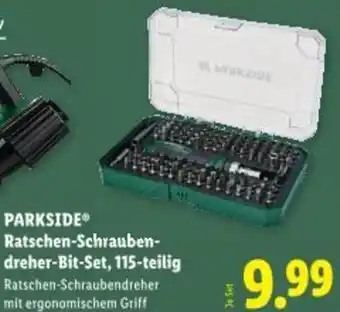 Lidl PARKSIDE® Ratschen-Schrauben- dreher-Bit-Set Angebot